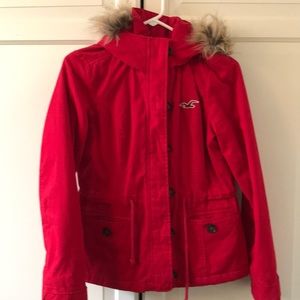 Hollister winter coat size small